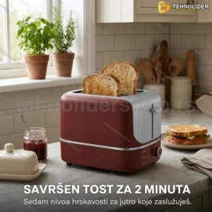 Toster za hleb sa dve pregrade 800W