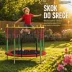 Trambolina za Decu sa Zaštitnom Mrežom — Sigurna Zabava na Otvorenom