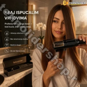 Bežični Trimer za Ispucale Krajeve Kose – Nega bez Skraćivanja