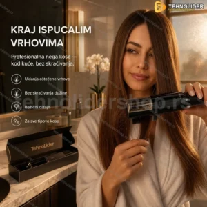 Bežični Trimer za Ispucale Krajeve Kose – Nega bez Skraćivanja