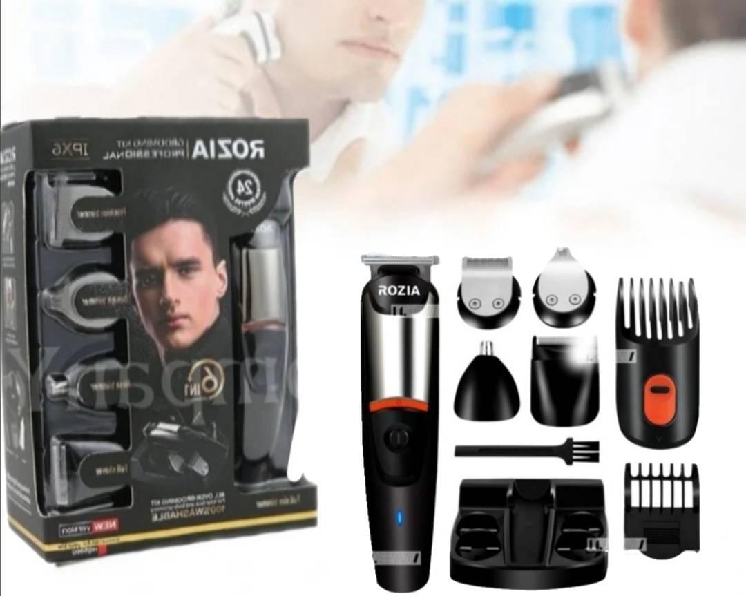 Trimer za kosu i bradu Rozia HQ-5900 — set 6u1 Rozia HQ-5900 - prednja strana