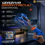 Trkački antigravitacioni auto na daljinski sa laserom