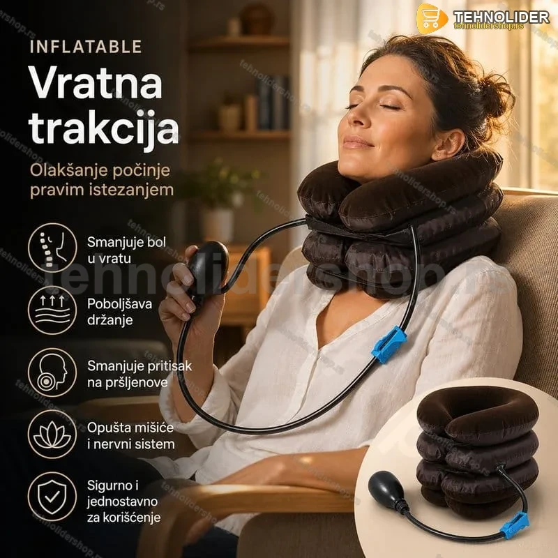 Troslojni jastuk na naduvavanje Troslojni jastuk na naduvavanje