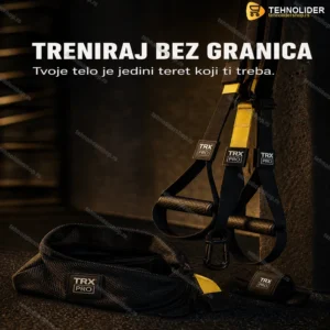 TRX PRO Trake za Suspenziono Vežbanje — Celotelesni Trening sa Sopstvenom Težinom