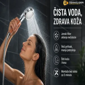 Tuš sa jonskim filtriranjem