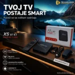 Android TV Box XS97-K1 4K – Smart Multimedia Uređaj 2GB/16GB