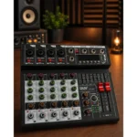 TYT-007 Audio Mikseta 6 Kanala – Bluetooth, USB, 48V Phantom, DSP