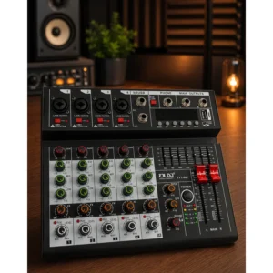 TYT-007 Audio Mikseta 6 Kanala – Bluetooth, USB, 48V Phantom, DSP