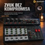 TYT-007 Audio Mikseta 6 Kanala – Bluetooth, USB, 48V Phantom, DSP