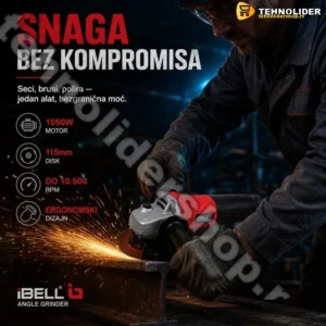 Ugaona Brusilica 1000w