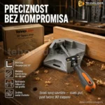 Ugaona Metalna Stega 95×68 mm – Precizno Stezanje pod Pravim Uglom