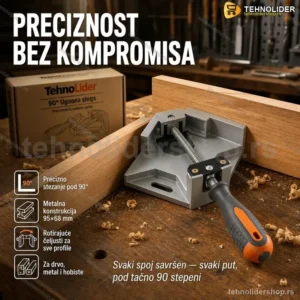 Ugaona Metalna Stega 95×68 mm – Precizno Stezanje pod Pravim Uglom
