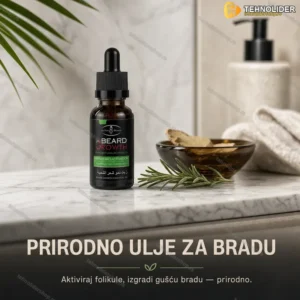 Ulje za rast brade sa prirodnim sastojcima