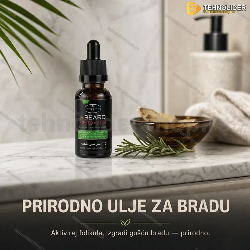 Ulje za rast brade sa prirodnim sastojcima Ulje za rast brade sa prirodnim sastojcima