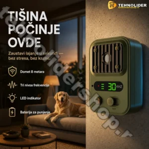 Ultrasonični uredjaj protiv lajanja pasa