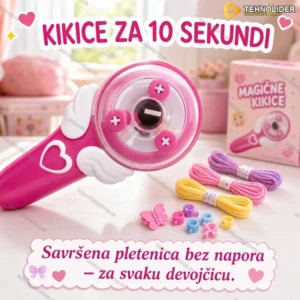 Uređaj za Pletenje Kikica sa Dodacima