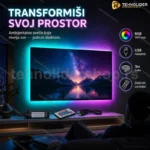 USB LED traka za TV RGB 3m