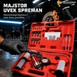 Vakum Pumpa sa Manometrom – Odzračivanje Kočnica i Test Vakuuma (1–3 bara)