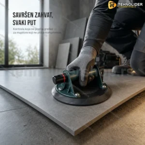 Vakumski Držač za Pločice Power Grip 200mm sa Pumpicom