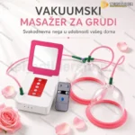 Vakuumski masažer za grudi sa infracrvenim grejanjem