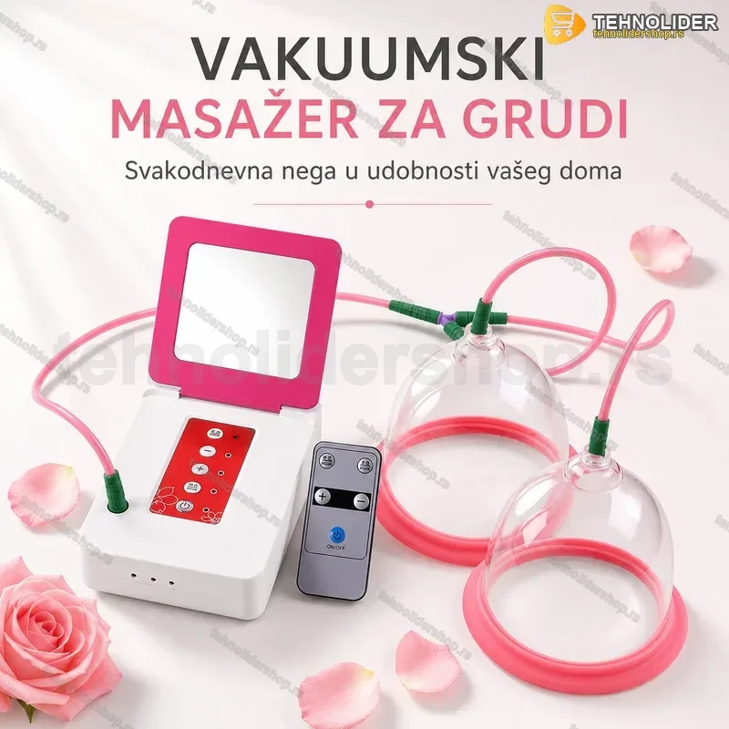 Vakuumski masažer za grudi sa infracrvenim grejanjem Vakuumski masažer za grudi sa infracrvenim grejanjem
