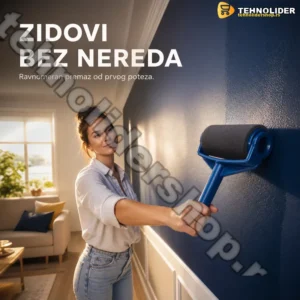 Valjak za krečenje bez prskanja – Paint Roller za ravnomerno farbanje