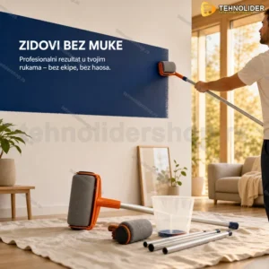 Pintar Facil Valjak za Krečenje – Profesionalni Set sa Aluminijumskom Drškom