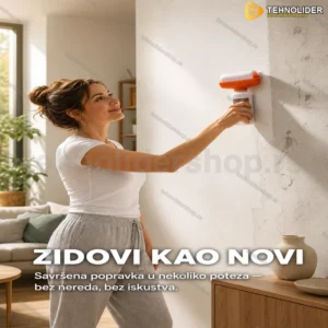 Valjak za Popravku Zidova sa Pastom – Brza Sanacija Bez Nereda 1+1 Gratis