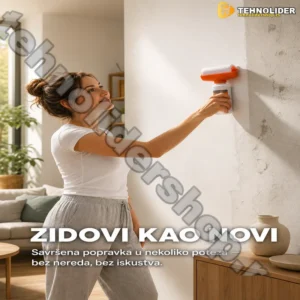 Valjak za Popravku Zidova sa Pastom – Brza Sanacija Bez Nereda 1+1 Gratis