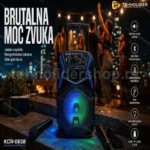 Veliki Bluetooth Zvucnik + 2 Mikrofona KCR-0838