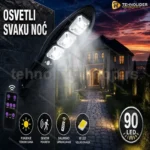 Veliki Solarni Led reflektor sa daljinskim