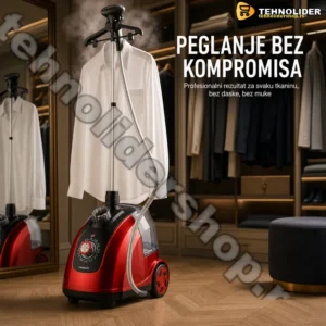 Vertikalna Pegla na Paru 1800W – Profesionalno Peglanje Bez Daske