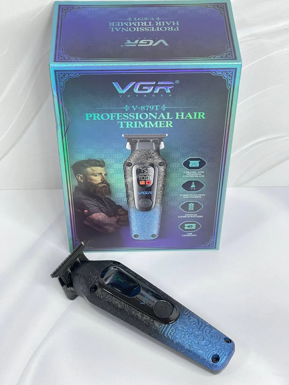 VGR V-879T Punjiva Mašinica za Šišanje Wet & Dry mašinica za šišanje - detalji