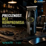 VGR V-905 trimer za kosu i bradu sa LED ekranom