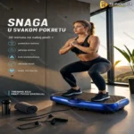 Vibraciona Ploča za Vežbanje – Kompletan trening i masaža u vašem domu