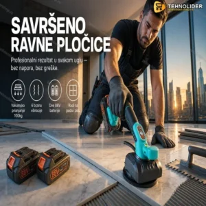 Vibracioni Vakumski pistolj za plocice 88v i dve baterije