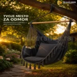 Viseća Ljuljaška za Dvorište i Terasu – Udobna Relax Ljuljaška za Opuštanje