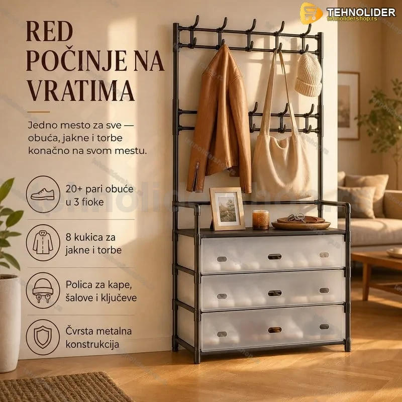 Višenamenski cipelarnik 3-u-1 Višenamenski cipelarnik 3-u-1