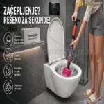 Visokopritisni Odgušivač za WC, Sudoperu i Odvode — Bez Hemikalija