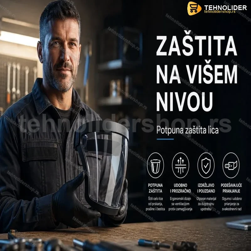VIZIR zaštitna MASKA za celo lice VIZIR zaštitna MASKA za celo lice