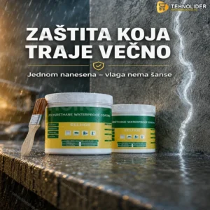 Vodootporna pasta za izolaciju – 300g + 300g GRATIS