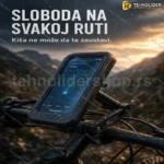 Vodootporni držač za telefon za bicikl i motor sa rotacijom 360°