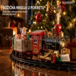 Vozić za jelku – Veliki set sa zvučnim i svetlosnim efektima, obim šina 89cm