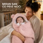 Vreća za spavanje za bebe — pidžama od pamuka za miran san