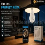 WiFi Kamera u Sijalici 360° – IP Nadzorna Kamera Panoramska