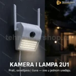WiFi Kamera i Zidna Lampa 2u1 – Reflektor sa Detekcijom Pokreta V380