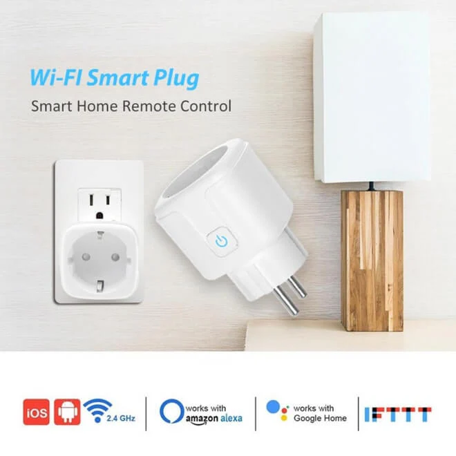 WiFi pametna utičnica za upravljanje uređajima pametna utičnica - prednja strana