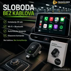 Wireless Apple Carplay & Android Auto Adapter