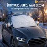 Zaštita za šoferku i retrovizore od mraza, kiše, sunca i snega