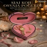 Elegantni Ženski Set Nakita – Ogrlica, Narukvica i Minđuše